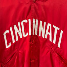 Cargar imagen en el visor de la galería, Chaqueta Bomber Satinada Cincinnati Reds Felco Late 70’s/Early 80’s Vintage - S/M