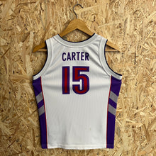 Load image into Gallery viewer, Camiseta Toronto Raptors Home 2003-04 Vince Carter #15 Champion Vintage - M Youth