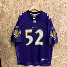 Cargar imagen en el visor de la galería, Camiseta Baltimore Ravens 2008 Home Ray Lewis #52 Reebok - XL/XXL
