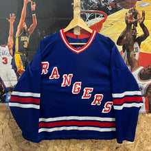 Lade das Bild in den Galerie-Viewer, Camiseta New York Rangers Early/Mid 90’s Road CCM Vintage - L/XL