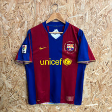 Cargar imagen en el visor de la galería, Camiseta FC Barcelona 2007-08 Home Henry #14 Nike Vintage - S/M