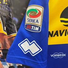 Cargar imagen en el visor de la galería, Camiseta Parma 2013-14 Away Centenario Player Issue/Match Worn Parolo #16 Errea - M/L