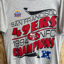 Cargar imagen en el visor de la galería, Camiseta San Francisco 49ers 1994/95 Nutmeg Mills Vintage - M/L
