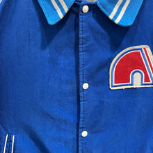 Charger l'image dans la galerie, Chaqueta Quebec Nordiques Late 70’s Shain Vintage - L/XL