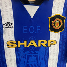 Cargar imagen en el visor de la galería, Camiseta Manchester United 1995-96 Third Umbro Vintage - XL/XXL
