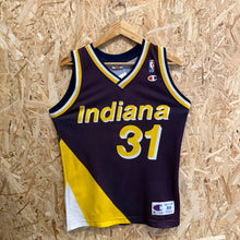 Cargar imagen en el visor de la galería, Camiseta Indiana Pacers 1994/97 Road Reggie Miller #31 Champion Vintage - XS/S