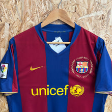 Cargar imagen en el visor de la galería, Camiseta FC Barcelona 2007-08 Home Henry #14 Nike Vintage - S/M