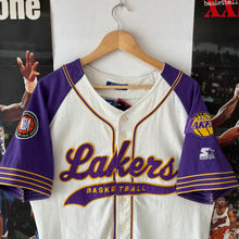 Cargar imagen en el visor de la galería, Beisbolera Los Angeles Lakers Early 90’s Starter Vintage - M/L