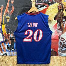 Cargar imagen en el visor de la galería, Camiseta Philadelphia 76ers Road Early 00s Eric Snow #20 Reebok Vintage - M YOUTH