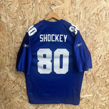 Carregar imagem no visualizador da galeria, Camiseta New York Giants 2002-04 Home Jeremy Shockey #80 Reebok Vintage - L/XL