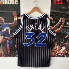 Carregar imagem no visualizador da galeria, Camiseta Orlando Magic Alternate 1994-95 Shaquille O’Neal #32 Champion Vintage - S/M