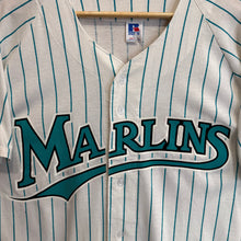 Carregar imagem no visualizador da galeria, Beisbolera Florida Marlins Russell Athletic Vintage 90s- M/L