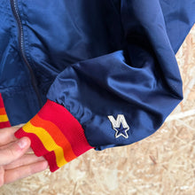 Cargar imagen en el visor de la galería, Chaqueta Bomber Satinada Houston Astros Late 80s/Early 90s Starter Vintage - M/L