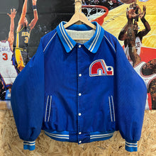 Charger l'image dans la galerie, Chaqueta Quebec Nordiques Late 70’s Shain Vintage - L/XL