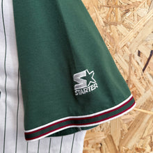 Carregar imagem no visualizador da galeria, Beisbolera Seattle Supersonics 1995/96 Starter Vintage - XL/XXL