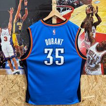 Lade das Bild in den Galerie-Viewer, Camiseta Oklahoma City Thunder Road 2014 Kevin Durant #35 Adidas - L/XL