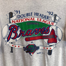 Cargar imagen en el visor de la galería, Camiseta Atlanta Braves 1992 Trench Vintage - M/L