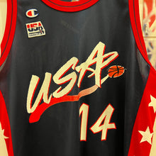 Carregar imagem no visualizador da galeria, Camiseta Dream Team Glenn Robinson Road #14 Champion Vintage - 44 (L)