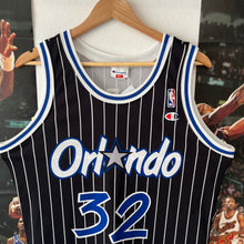 Carregar imagem no visualizador da galeria, Camiseta Orlando Magic Alternate 1994-95 Shaquille O’Neal #32 Champion Vintage - S/M