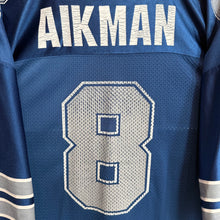 Lade das Bild in den Galerie-Viewer, Camiseta Dallas Cowboys 1995/96 Road Troy Aikman #8 Starter Vintage - L/XL