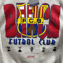 Load image into Gallery viewer, BNWT Sudadera FC Barcelona Corner Vintage 90’s - M/L