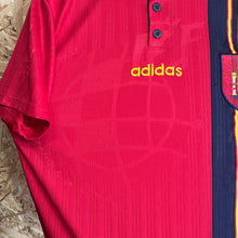 Cargar imagen en el visor de la galería, Camiseta España 1996 Home Adidas Vintage - S/M