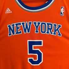 Carregar imagem no visualizador da galeria, Camiseta New York Knicks Alternate 2013/14 Tim Hardaway Jr #5 Adidas - L/XL
