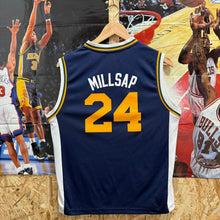 Cargar imagen en el visor de la galería, Camiseta Utah Jazz Road 2011/13 Paul Millsap #24 Adidas Vintage - L YOUTH