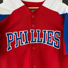 Cargar imagen en el visor de la galería, Beisbolera Philadelphia Phillies Majestic Vintage Y2K- M/L