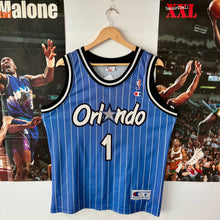 Cargar imagen en el visor de la galería, Camiseta Orlando Magic Road 1995-97 Penny Hardaway #1 Champion Vintage - S/M