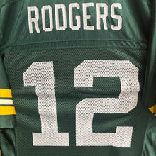 Load image into Gallery viewer, Camiseta Green Bay Packers 2008 Home Aaron Rodgers #12 Reebok - S/M