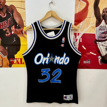 Carregar imagem no visualizador da galeria, Camiseta Orlando Magic Alternate 1994-95 Shaquille O’Neal #32 Champion Vintage - S/M