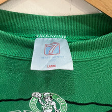Cargar imagen en el visor de la galería, Sudadera Crewneck Boston Celtics Vintage Logo7 Early 90s- L/M