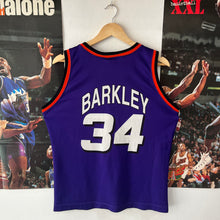 Cargar imagen en el visor de la galería, Camiseta Phoenix Suns 1992-93 Road Charles Barkley #34 Champion Vintage - S/M