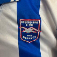 Cargar imagen en el visor de la galería, Camiseta Brighton & Hove Albion 1999-00 Home Errea Vintage - S/M