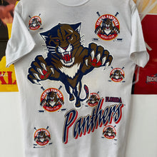 Carregar imagem no visualizador da galeria, Camiseta Florida Panthers Early 90s Bulletin Vintage - S/M