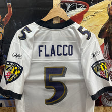 Charger l'image dans la galerie, Camiseta Baltimore Ravens 2007-09 Road Joe Flacco #5 Reebok - S/M