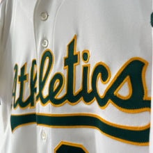 Cargar imagen en el visor de la galería, BNWOT Beisbolera Oakland Athletics Rawlings Jose Canseco #33 Vintage Late 80’s - 48(L/XL)