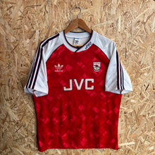 Carregar imagem no visualizador da galeria, Camiseta Arsenal 1990-92 Home Adidas Vintage - L/XL