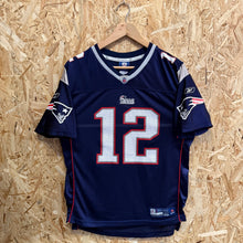 Lade das Bild in den Galerie-Viewer, Camiseta New England Patriots 2009/10 Home Tom Brady #12 Reebok - XS/S