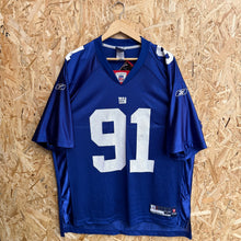 Cargar imagen en el visor de la galería, Camiseta New York Giants 2008/09 Home Justin Tuck #91 Reebok - L/XL