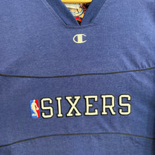 Cargar imagen en el visor de la galería, Camiseta Philadelphia 76ers 2001 Champion Vintage - XL/XXL