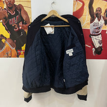 Cargar imagen en el visor de la galería, Chaqueta Bomber Varsity Cleveland Indians Identity INC Vintage 90’s - L/XL