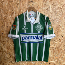Carregar imagem no visualizador da galeria, Camiseta Palmeriras 1994 Home Evair #9 Rhumell Vintage - M/L