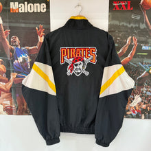 Cargar imagen en el visor de la galería, Chaqueta Ligera Pittsburgh Pirates Reebok Mid 90s Vintage - M/L
