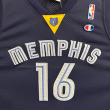 Cargar imagen en el visor de la galería, Camiseta Swingman Memphis Grizzlies Road 2004/08 Pau Gasol #16 Champion Vintage - L/XL