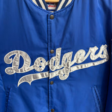 Lade das Bild in den Galerie-Viewer, Chaqueta Bomber Satinada Los Angeles Dodgers Mid 90’s Logo Athletic Vintage - M/L