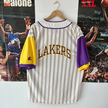 Cargar imagen en el visor de la galería, Beisbolera Los Angeles Lakers 90’s Starter Vintage - L/XL