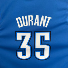 Load image into Gallery viewer, Camiseta Oklahoma City Thunder Road 2013/14 Kevin Durant #35 Adidas - M Youth