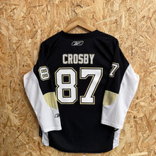 Lade das Bild in den Galerie-Viewer, Camiseta Pittsburgh Penguins Y2K Home Sidney Crosby Reebok Vintage - XS/S